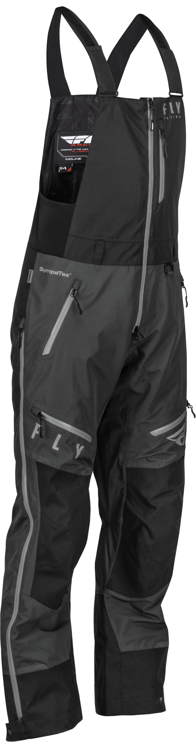 Incline Bib Black/Charcoal Xl