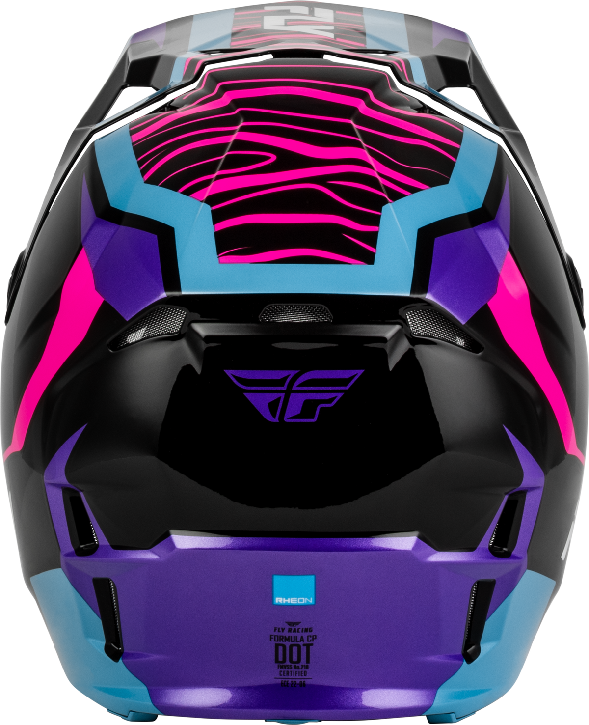 Formula Cp Charge Helmet Black/Purple/Pink/Blue Md