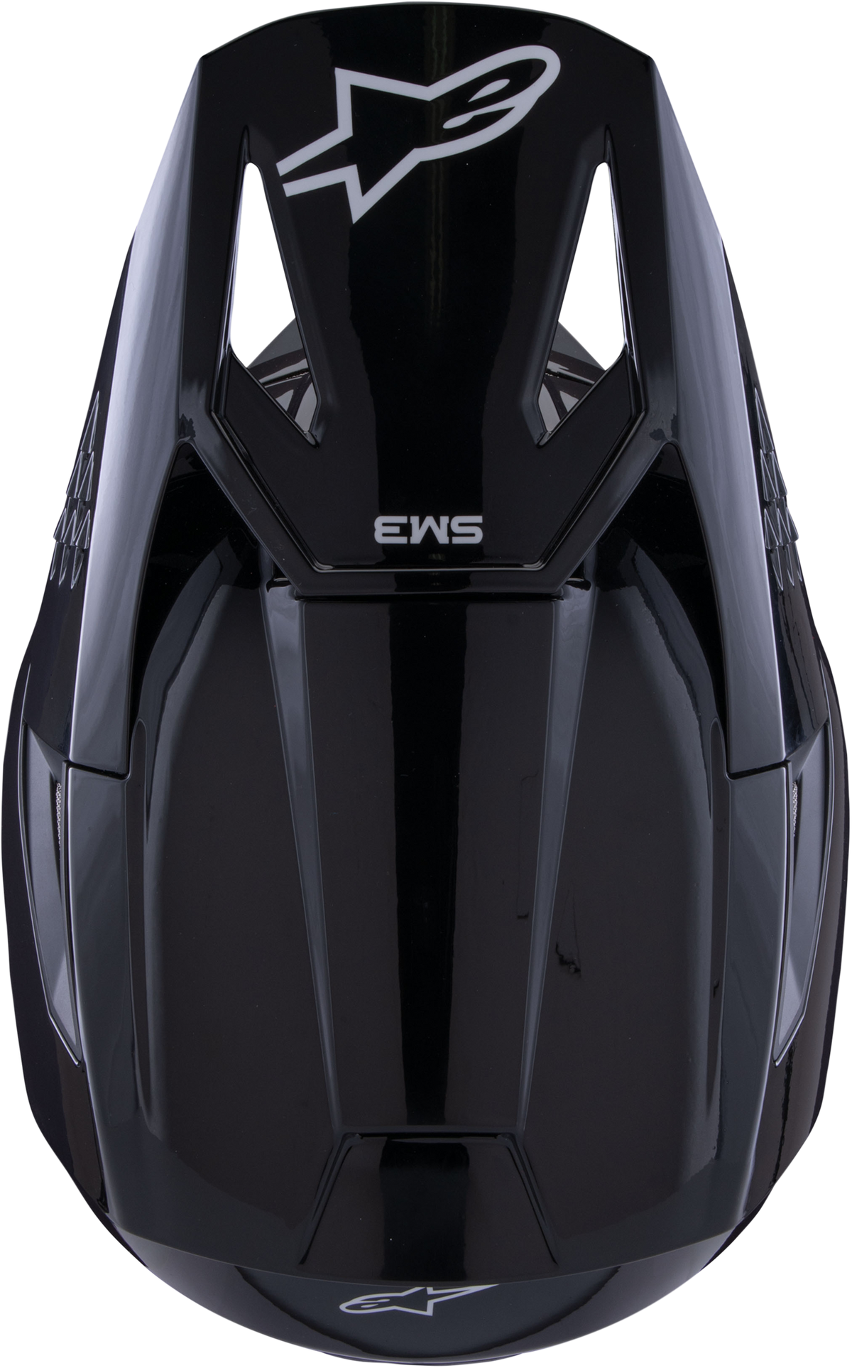 Sm3 Solid Helmet Black Glossy Sm