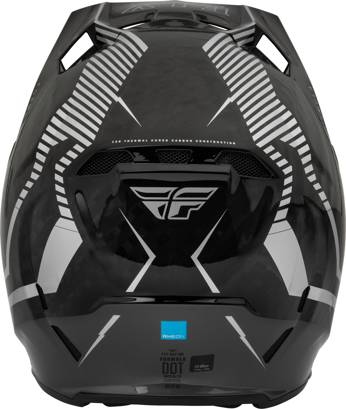 Formula Carbon Tracer Helmet Silver/Black Xs