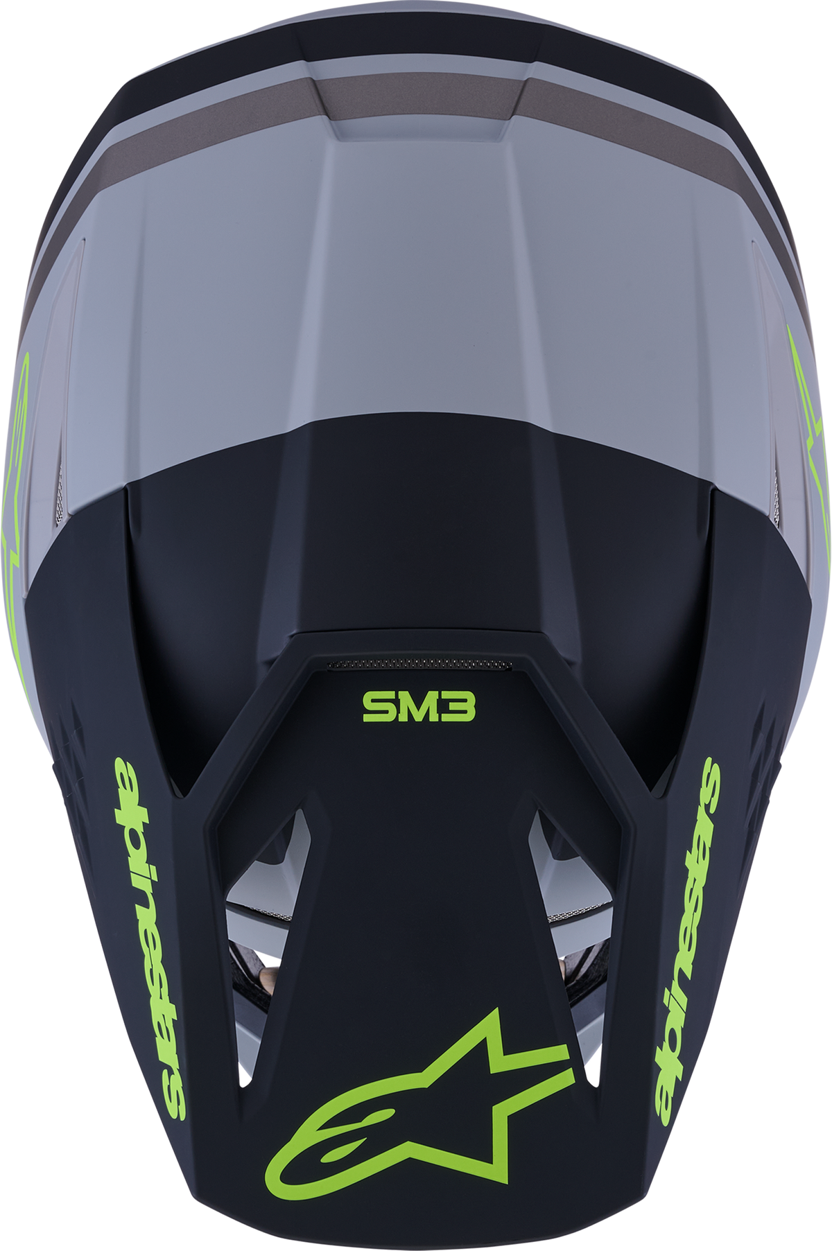 Sm3 Radium Helmet Gry/Blk/Ylw Fluo Matt Xl
