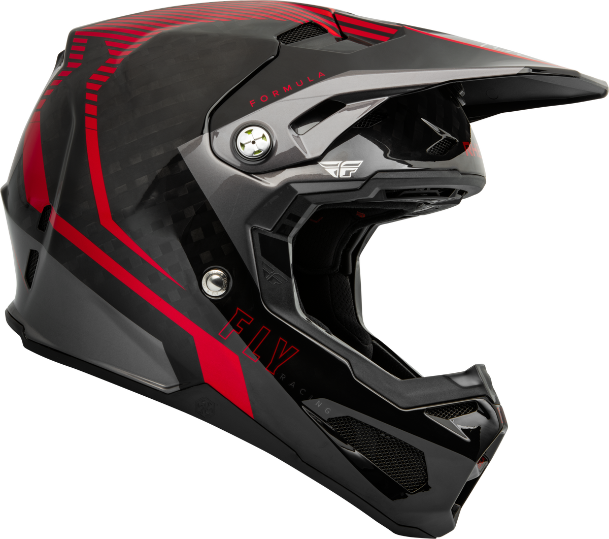 Formula Carbon Tracer Helmet Red/Black 2x