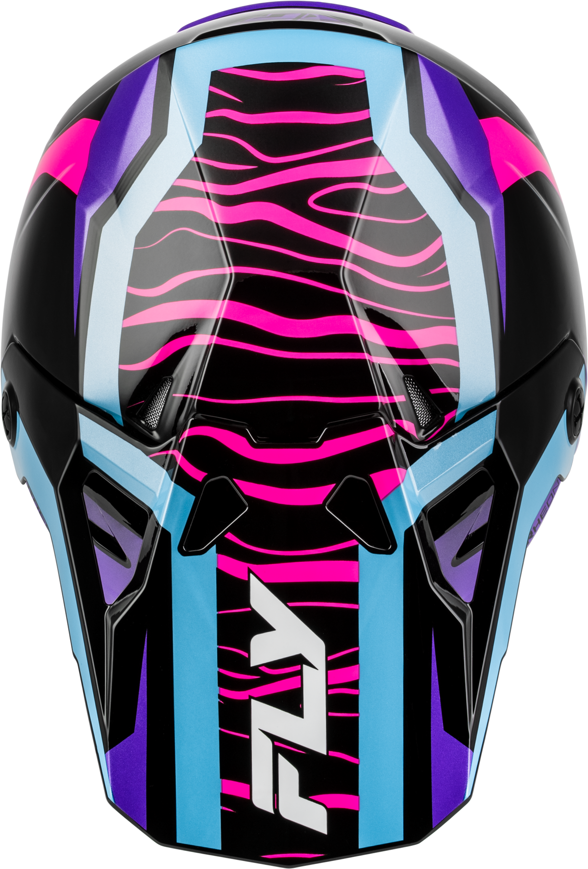 Youth Formula Cp Charge Helmet Black/Purple/Pink/Blue Yl