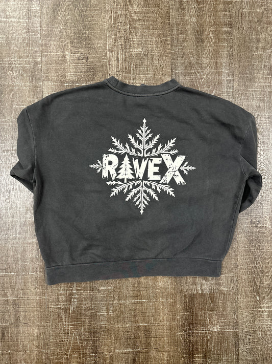 Rave X Womens Snowflake 26 Crew Fleece