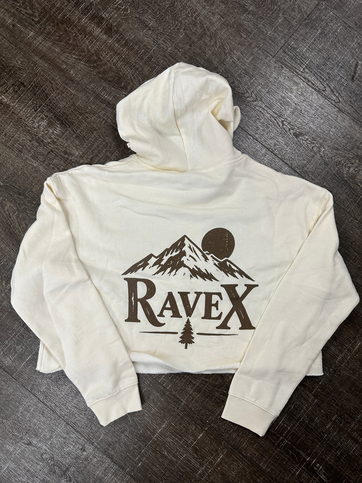 Rave X Womens Moonlight Crop Hoody