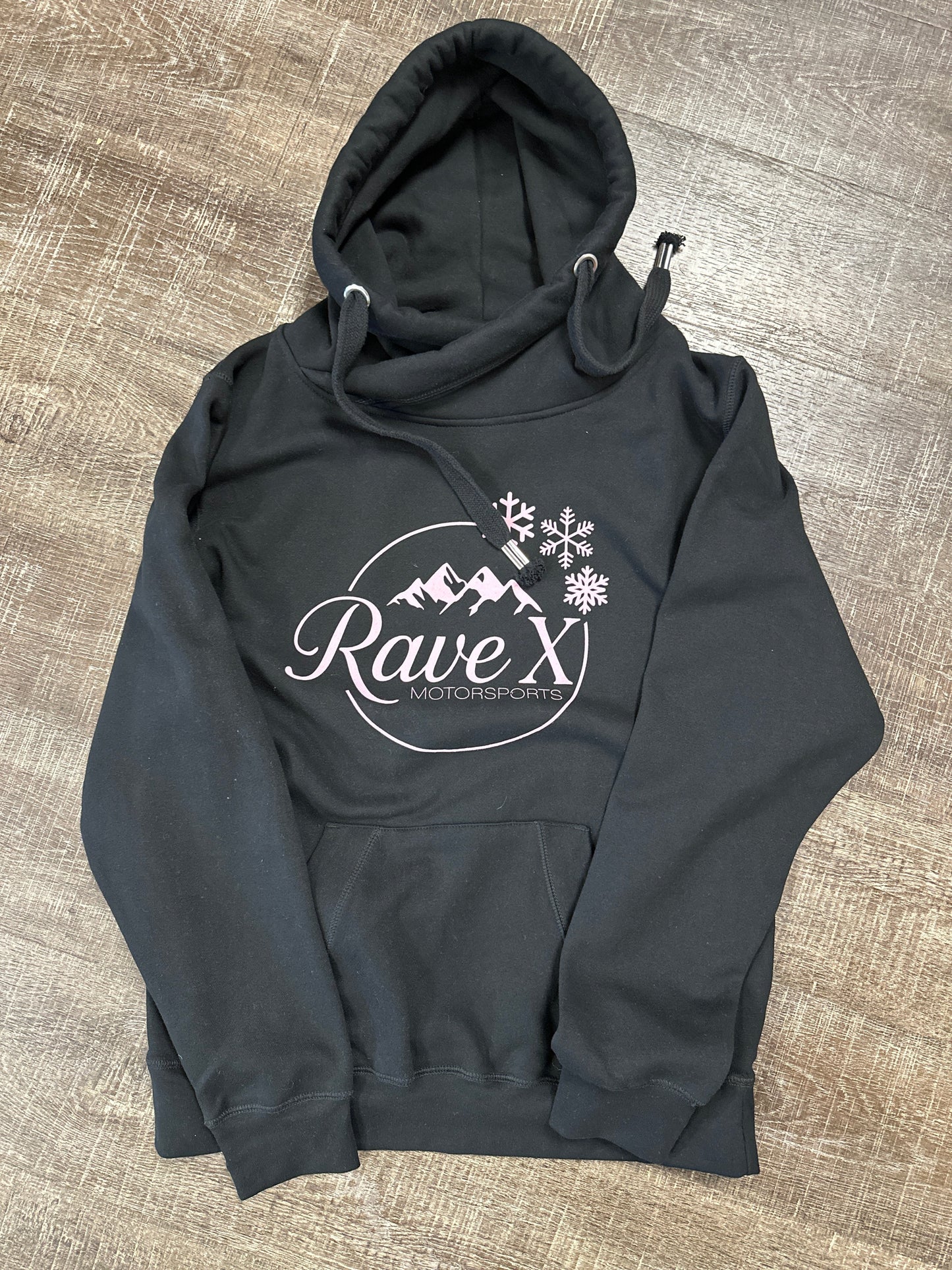 Rave X Womens Snowflake Cross Neck