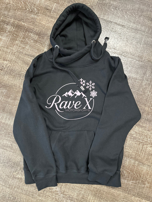 Rave X Womens Snowflake Cross Neck