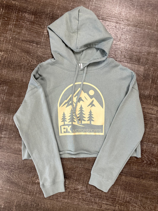 Rave X Womens Eustis Ridge Crop Hoody