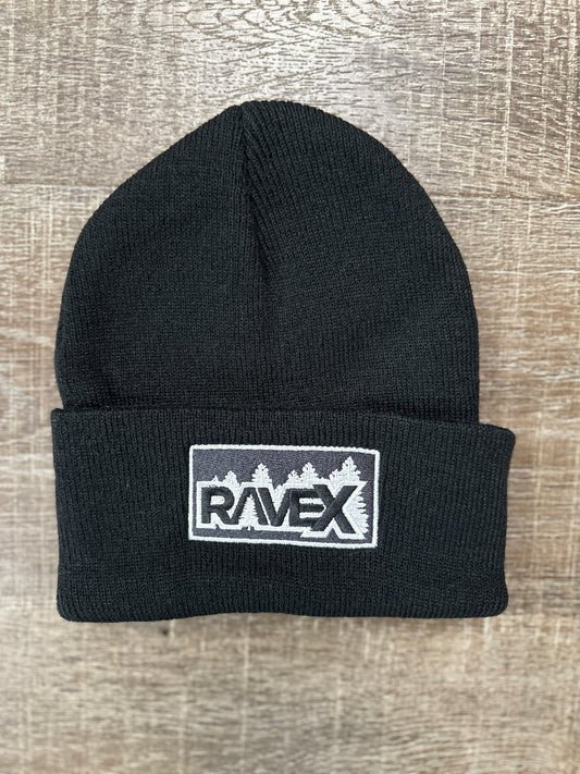 Rave X Black Beanie
