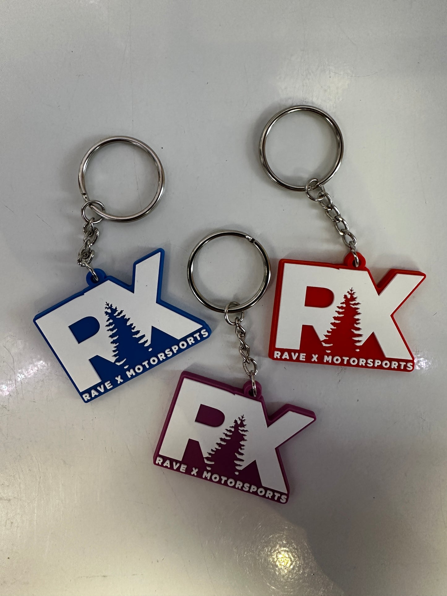 Rave X Icon Key Chain
