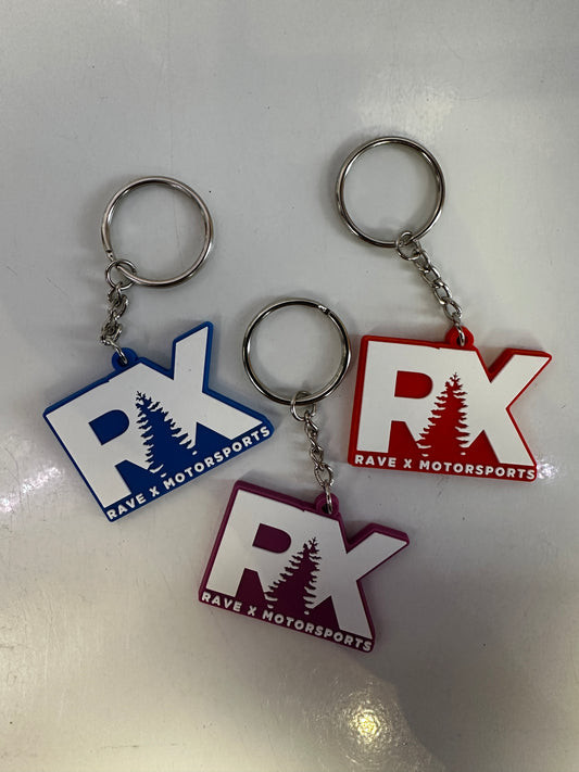 Rave X Icon Key Chain