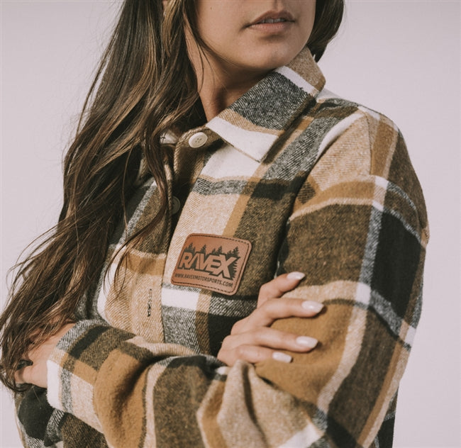 Rave X Women's Flannel Brown