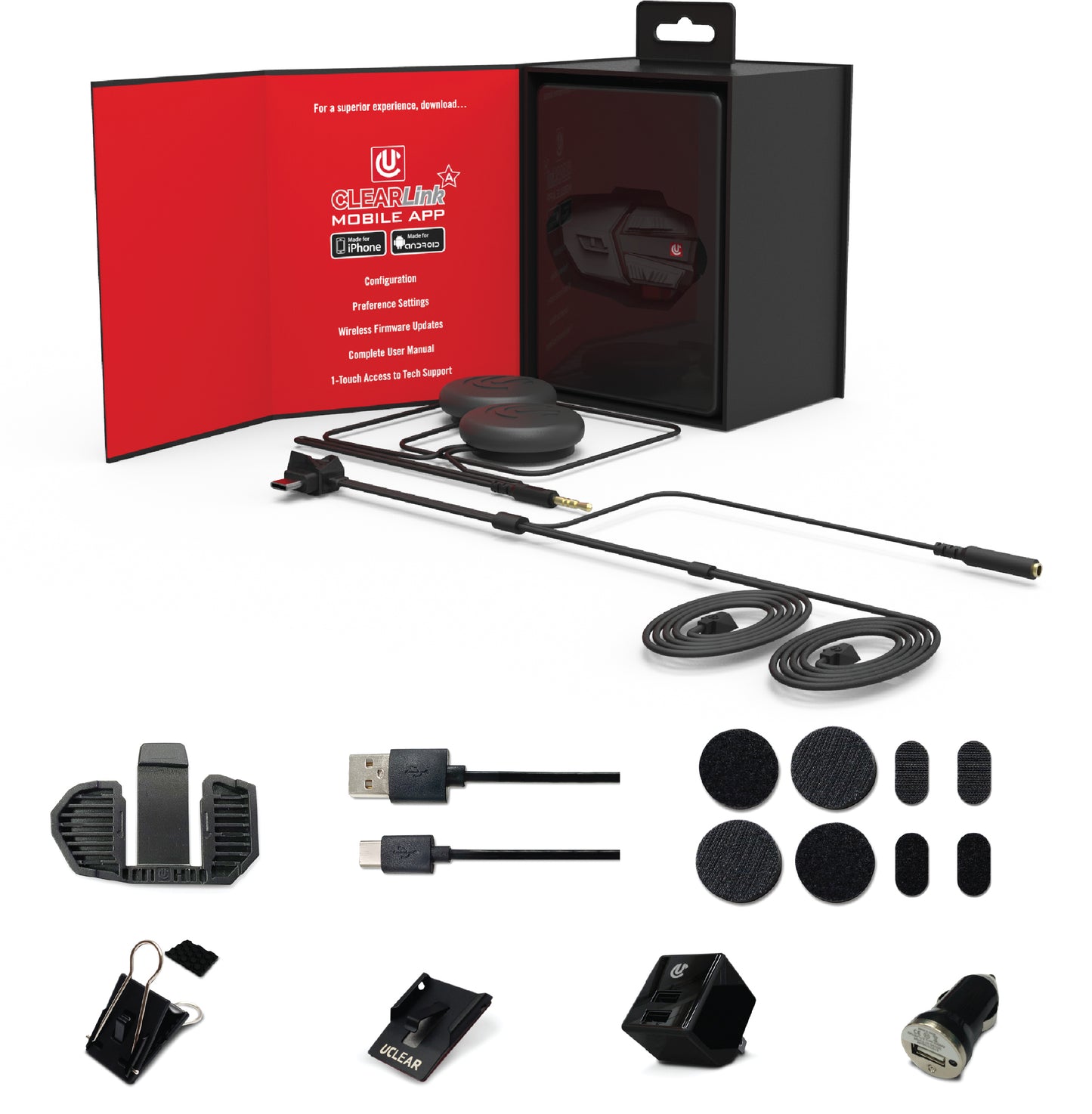 Motion Hdx-v Single Kit Helmet Audio Single Kit