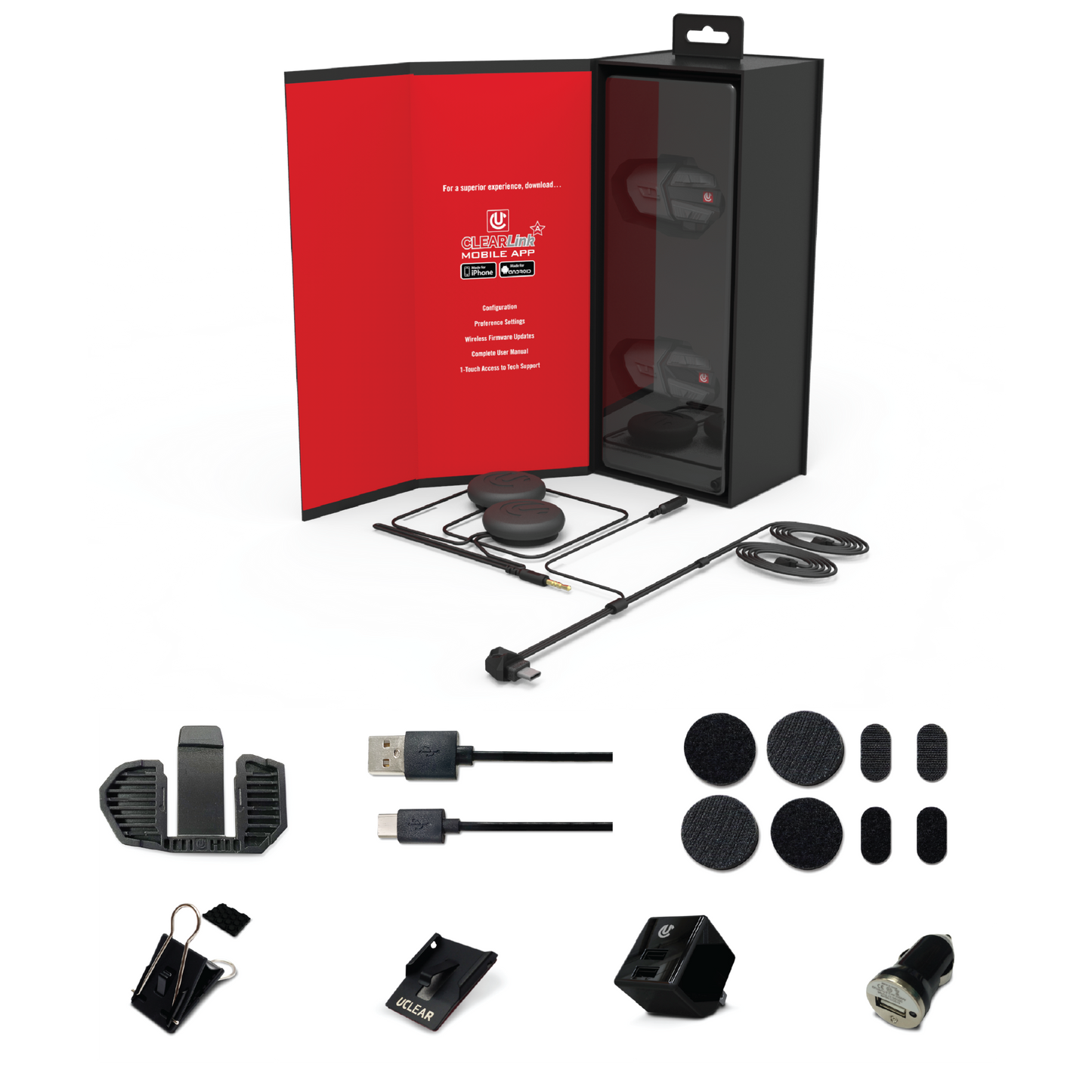Motion Hdx-v Dual Kit Helmet Audio Dual Kit