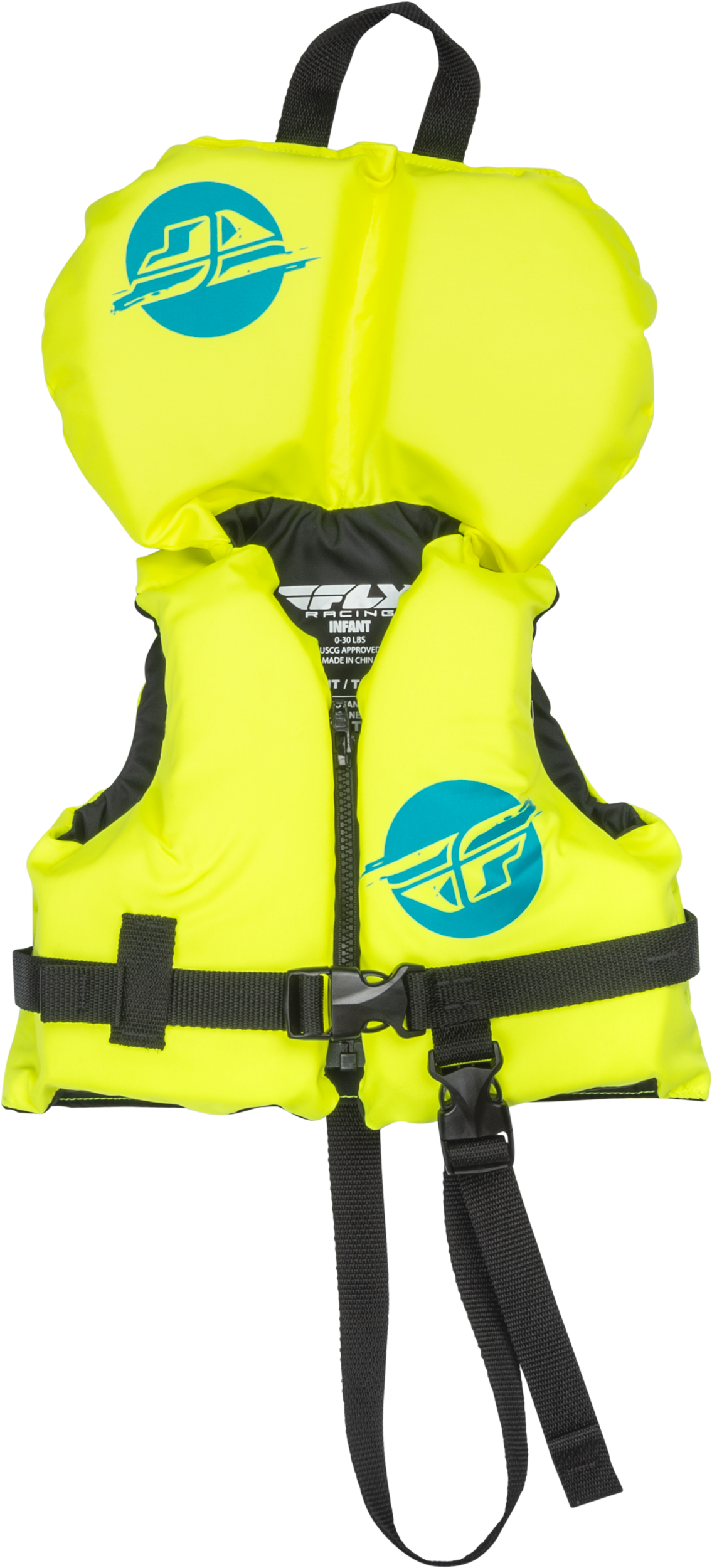 Infant Flotation Vest Neon Pink/teal
