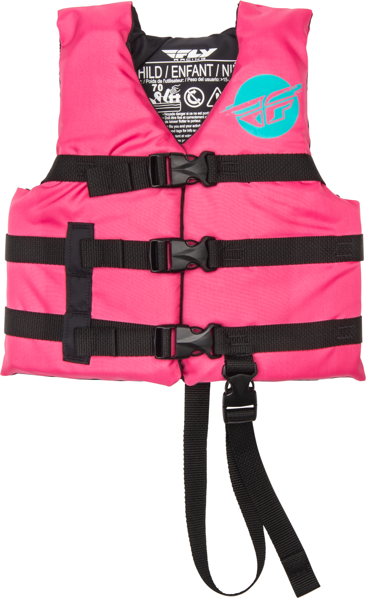 Child Flotation Vest Grey/black