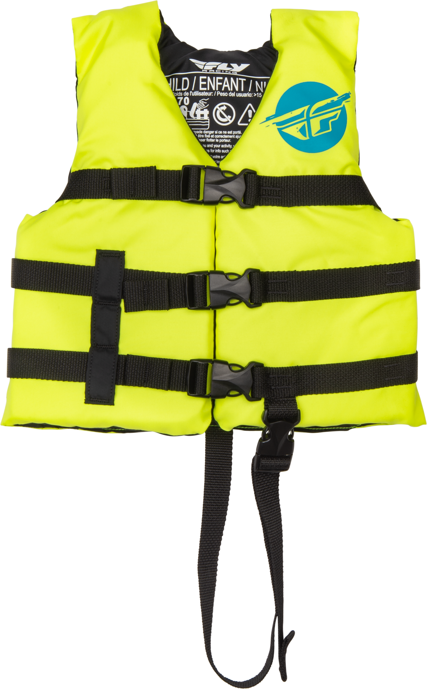 Child Flotation Vest Grey/black