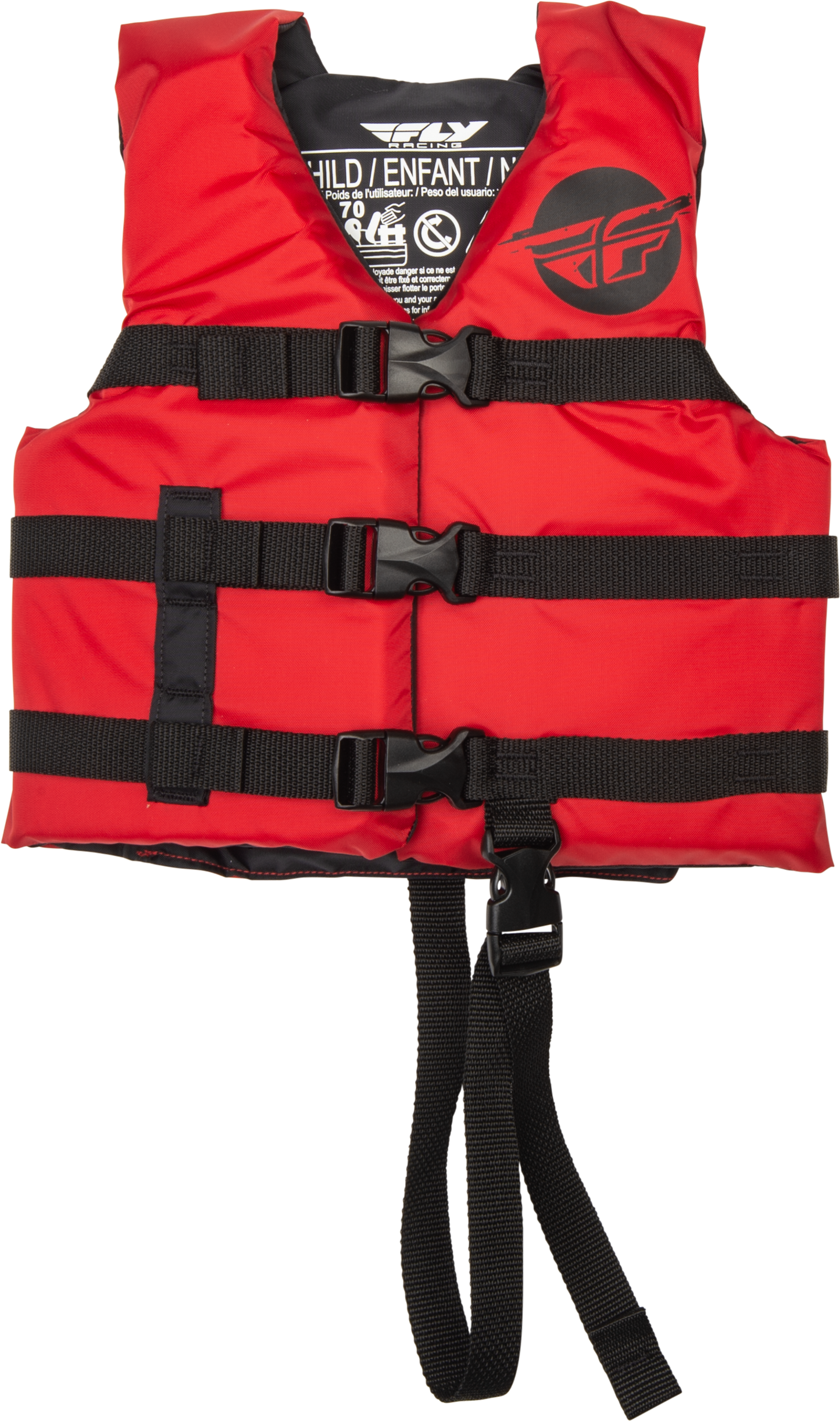Child Flotation Vest Grey/black