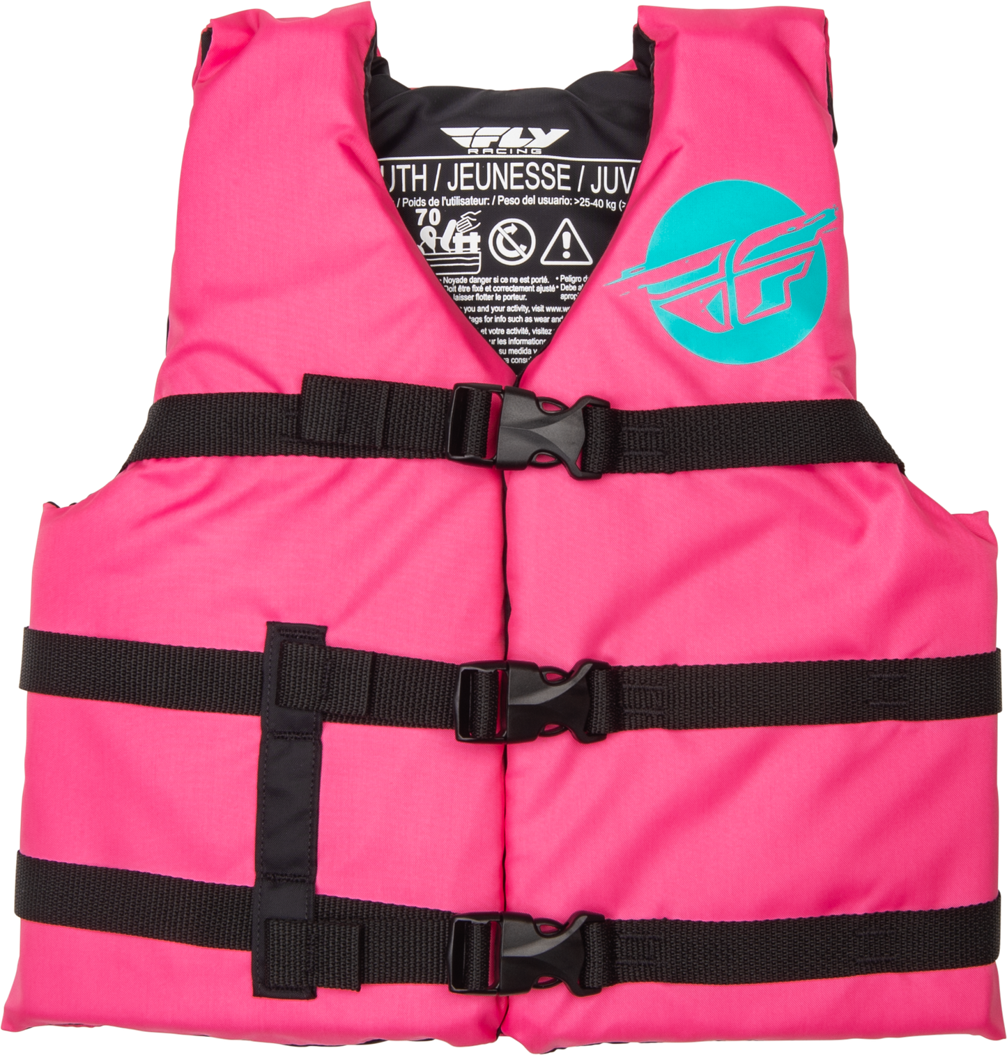 Youth Flotation Vest Grey/black