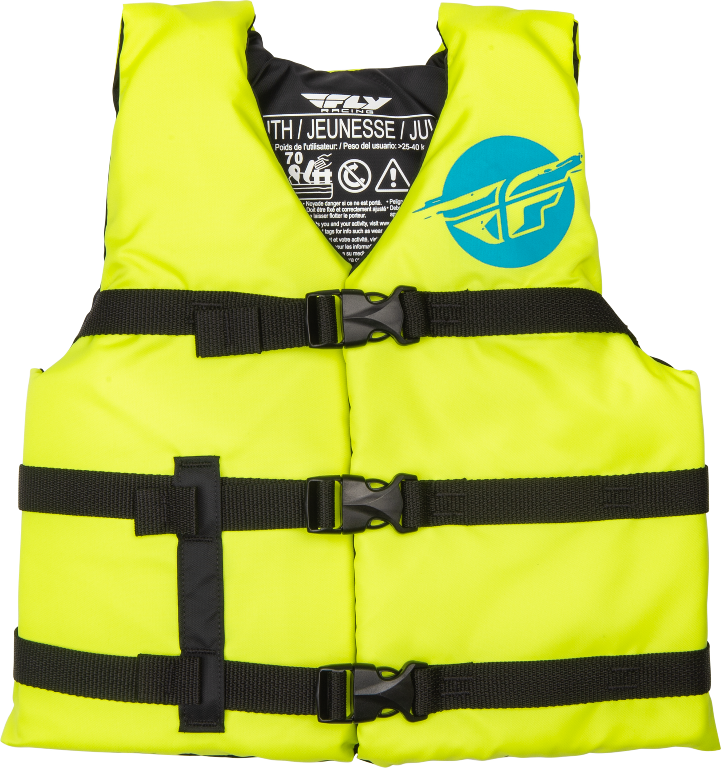 Youth Flotation Vest Grey/black
