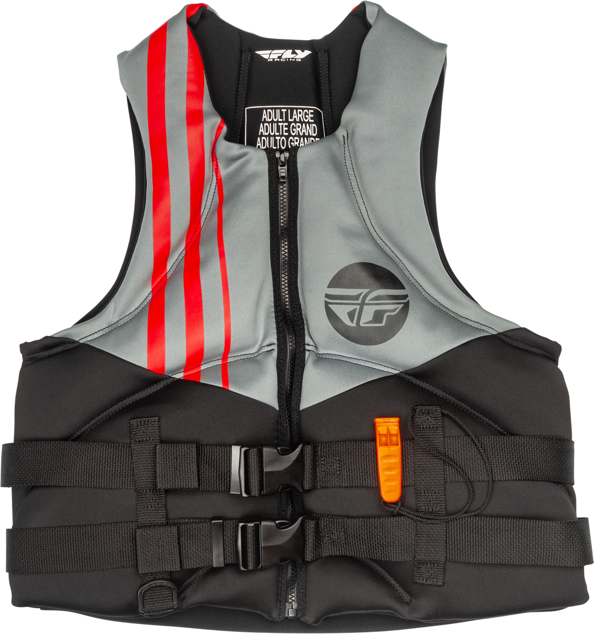 Neoprene Flotation Vest Teal/grey/orange Xs