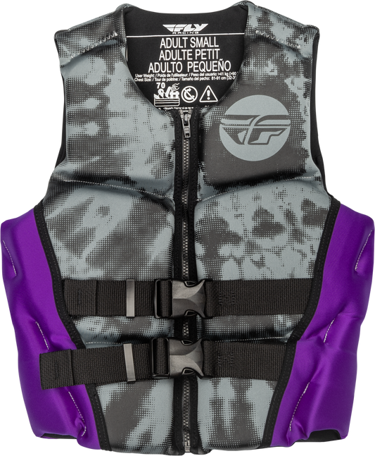 Wmn's Neoprene Flotation Vest Neon Pink/white/black Xs