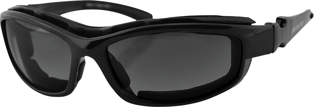 Bobster Road Hog Ii Sunglasses Conv Black W/4 Lens