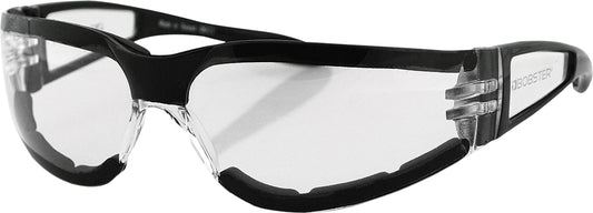 Bobster Shield Ii Sunglasses Black W/yellow Lens