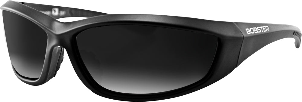 Bobster Charger Sunglasses Black W/rose Lens