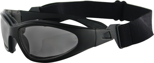 Bobster Gxr Sunglasses Black W/clear Lens