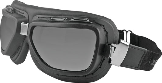 Bobster Pilot Goggles Matte Black W/interchangeable Lenses