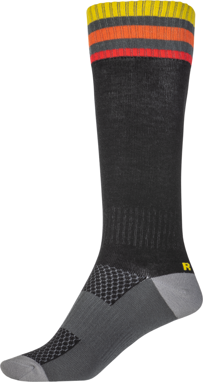 Mx Socks Thin Yellow Sm/md