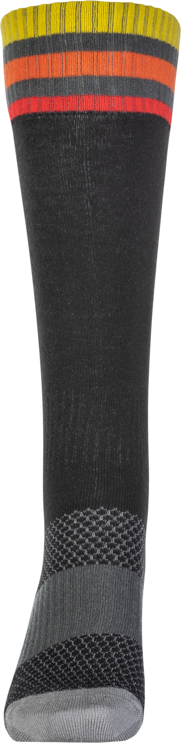Youth Mx Socks Thin Yellow