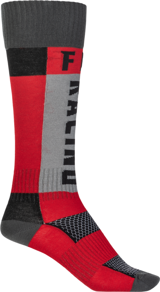 Youth Mx Socks Thick Grey/black
