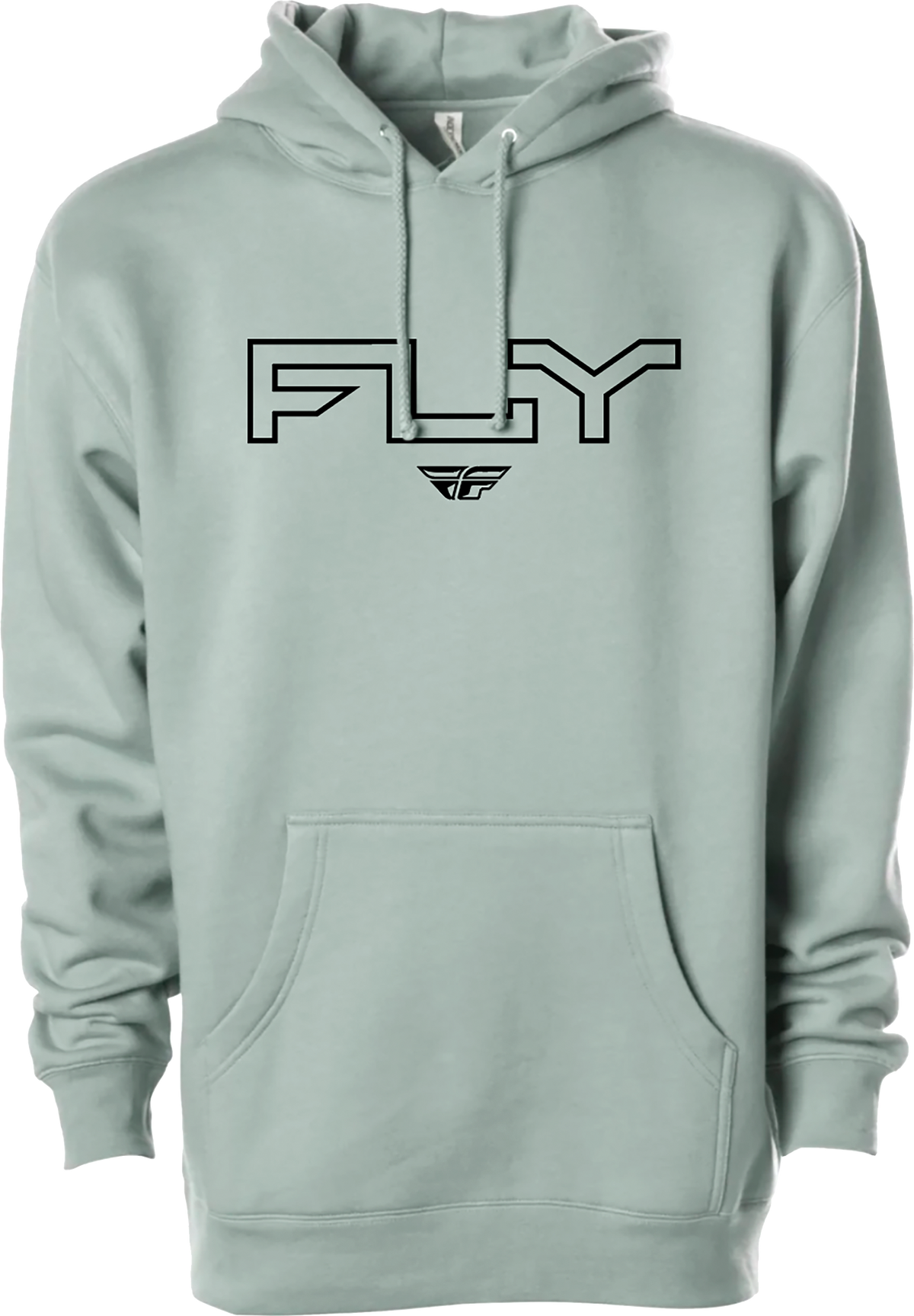 Fly Edge Hoodie Dusty Sage Xl
