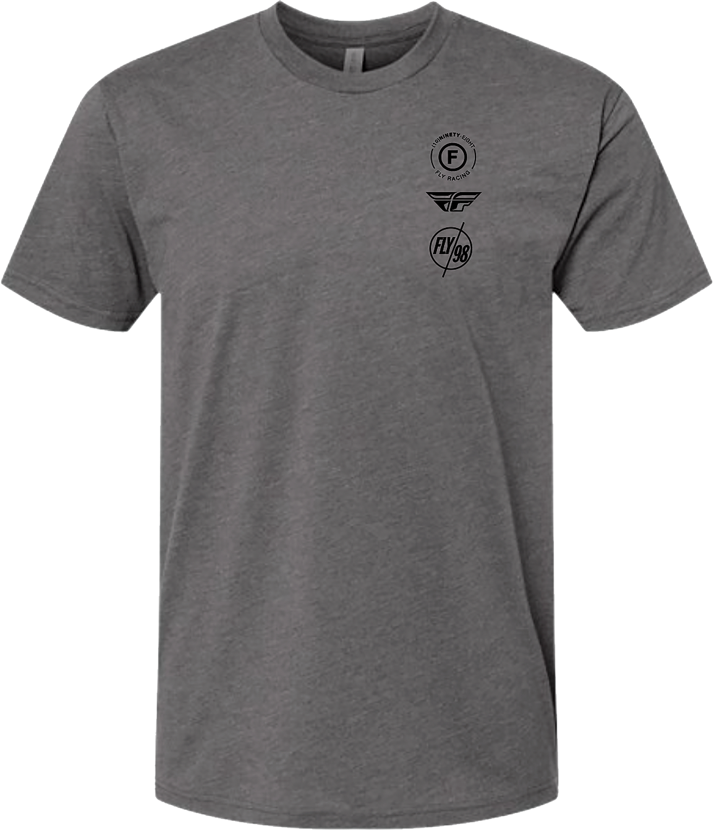 Fly Atom Tee Cool Blue Heather Xl