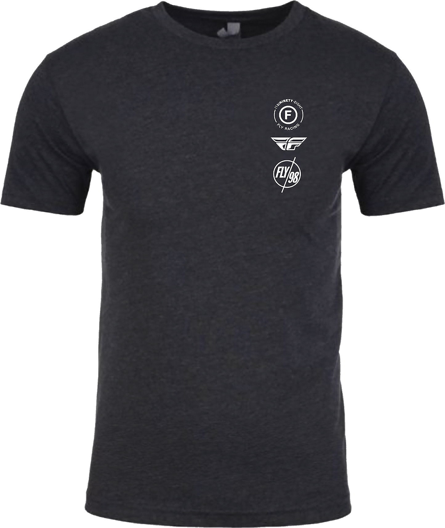 Fly Atom Tee Cool Blue Heather Xl
