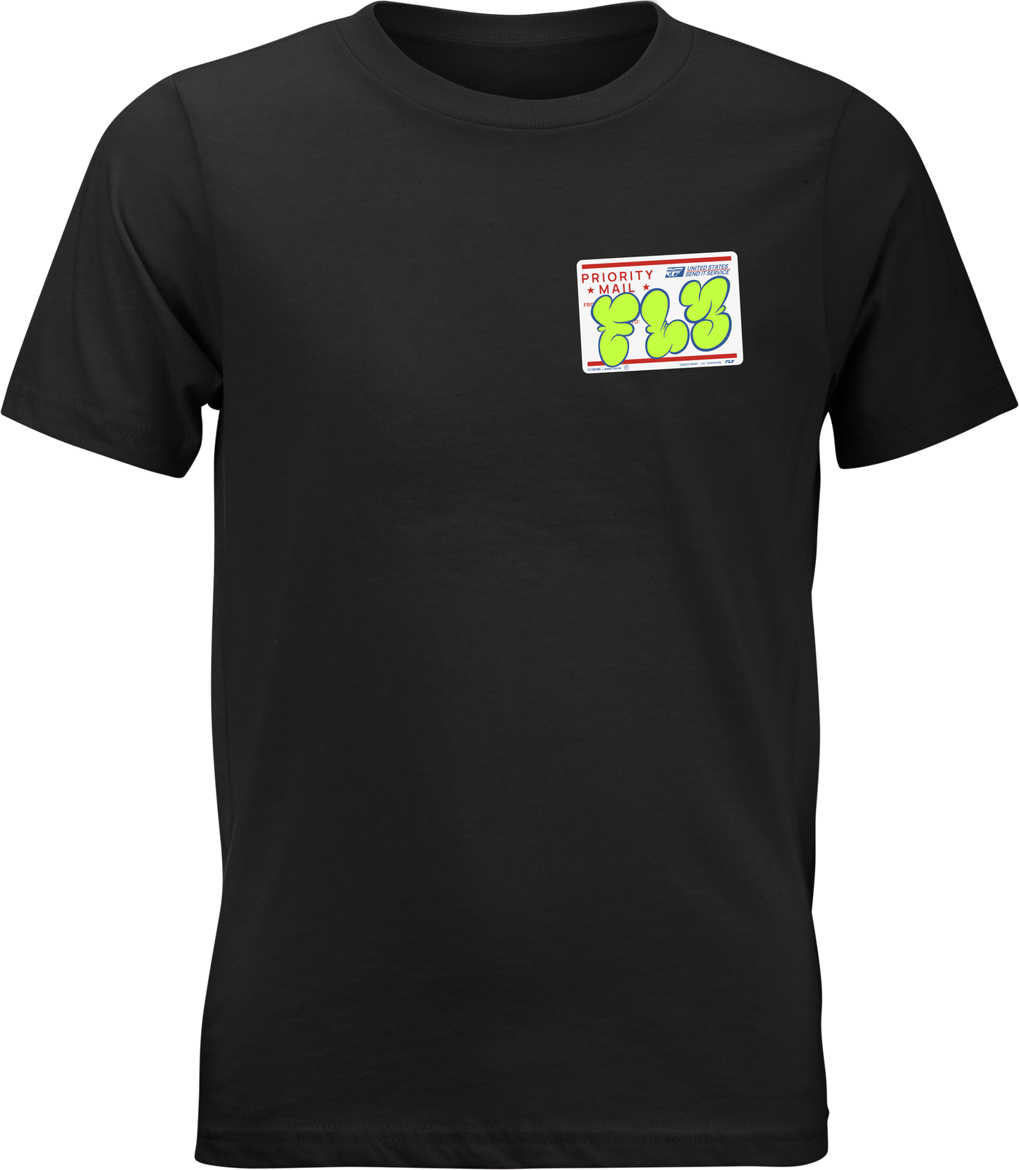 Youth Fly Graffiti Tee Red Ys