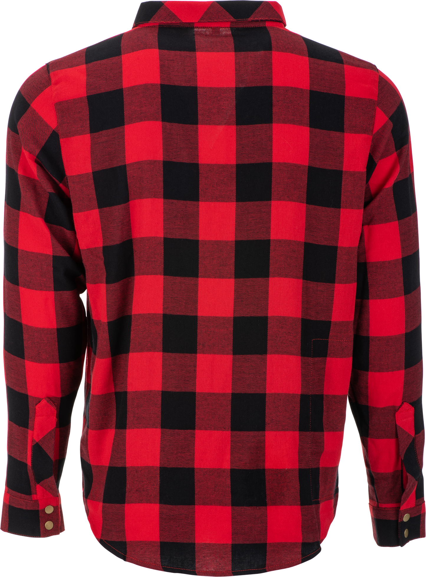 Fly Tek Flannel Red/black Xl