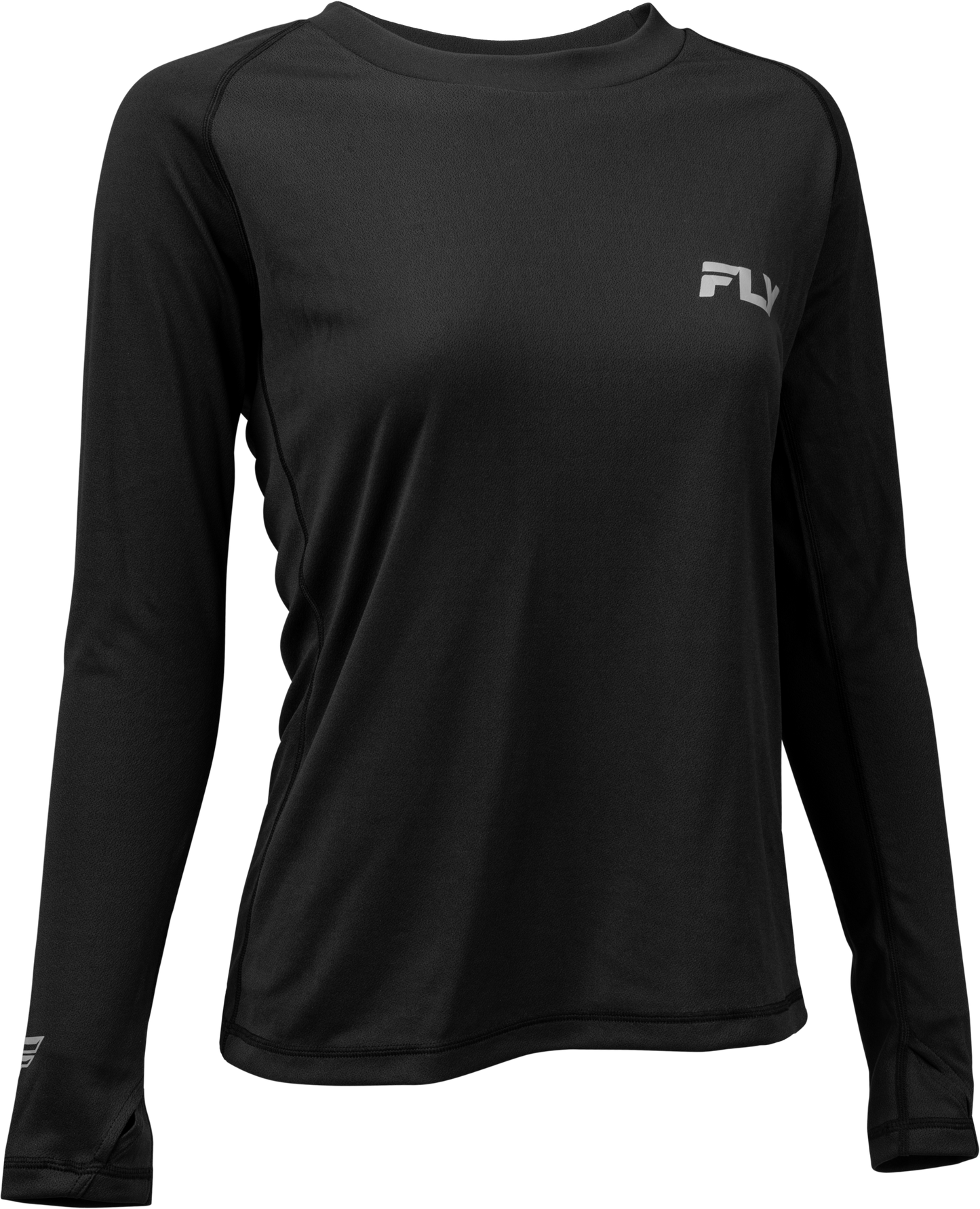Wmn's Lightwght Baselayer Top Black Xs