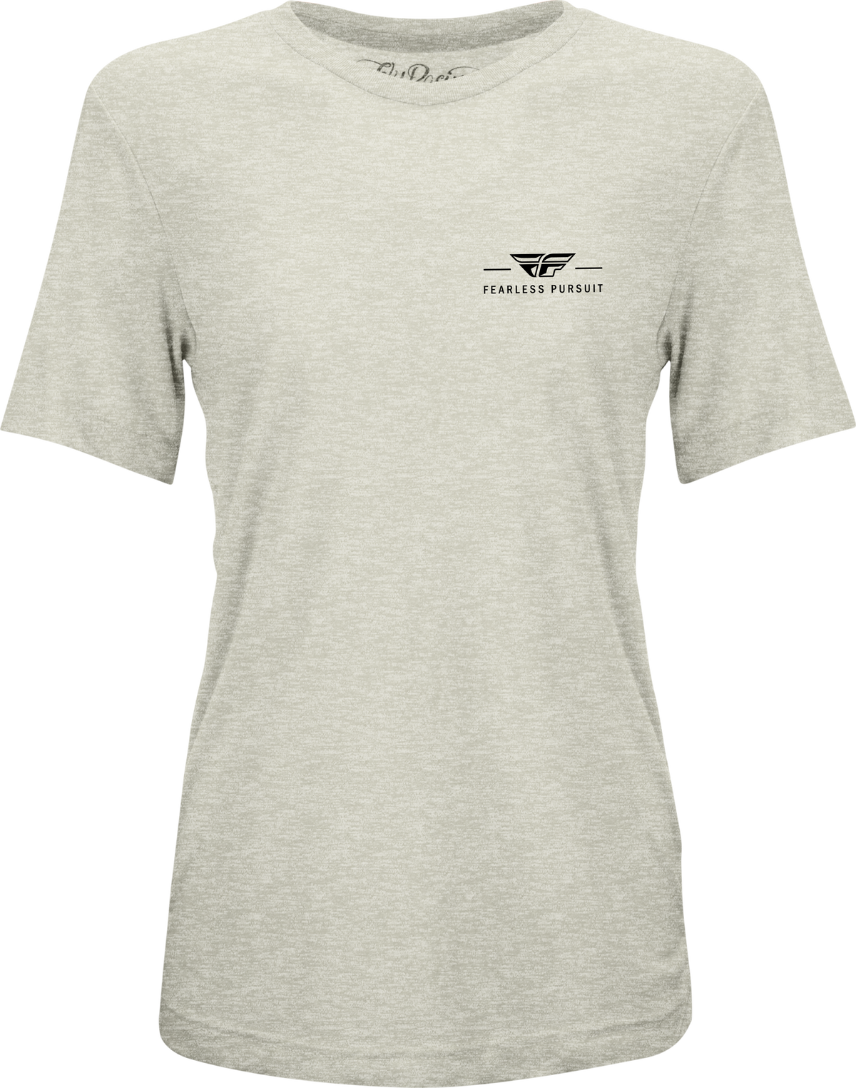 Women's Fly Motto Tee Cream Xl