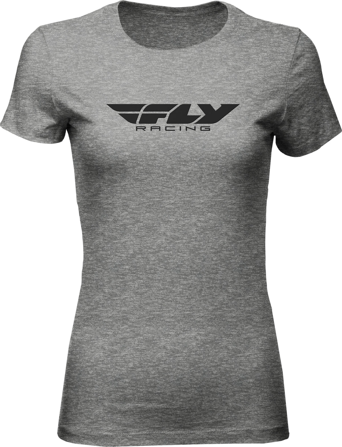Women's Fly Corporate Tee Dark Grey Heather Xl