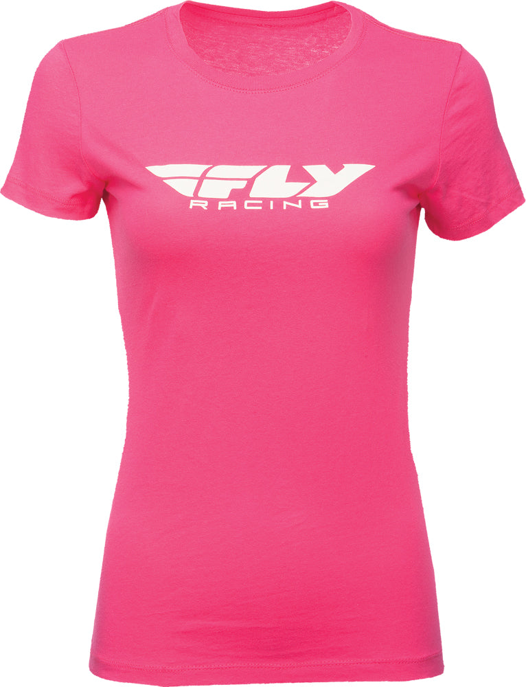 Women's Fly Corporate Tee Dark Grey Heather Xl