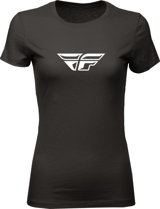 Women's Fly F-wing Tee Dark Magenta Sm