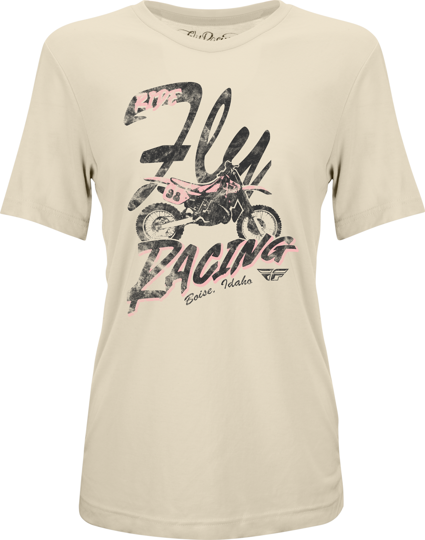 Fly Women's Vintage Tee Pink Xl