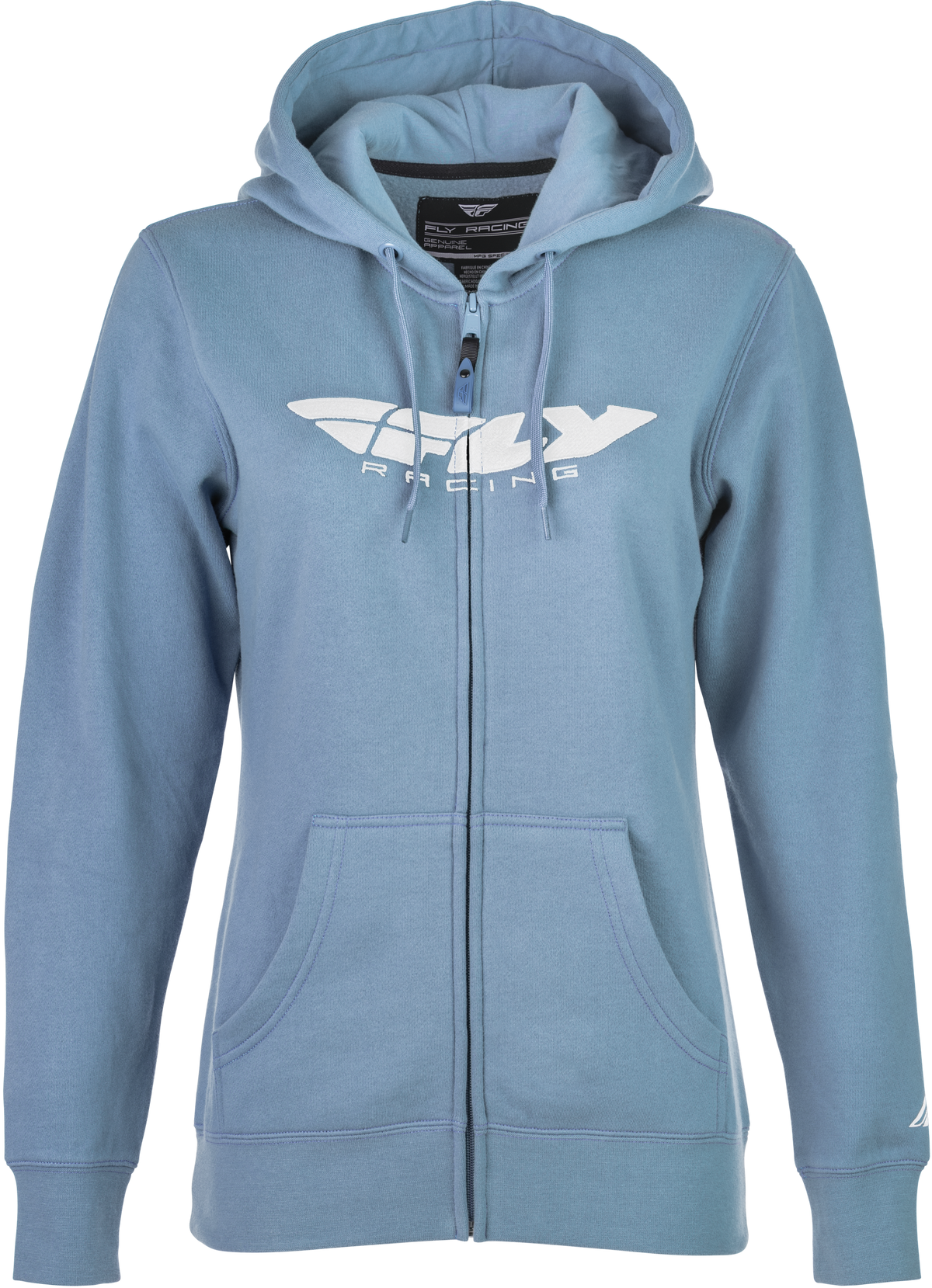 Women's Fly Corporate Zip Up Light Blue Xl