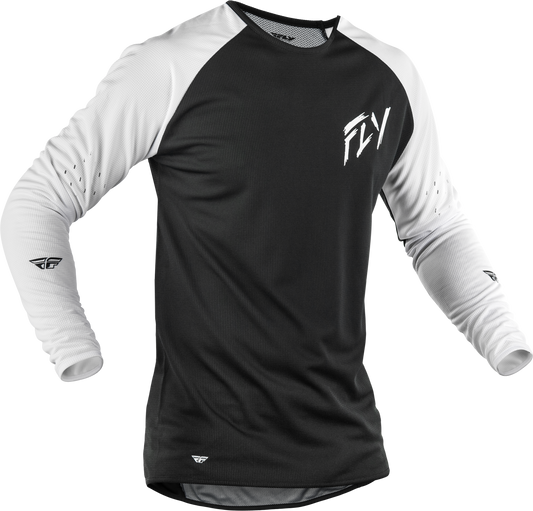 Gravity Dig Long Sleeve Jersey Black/white Xl
