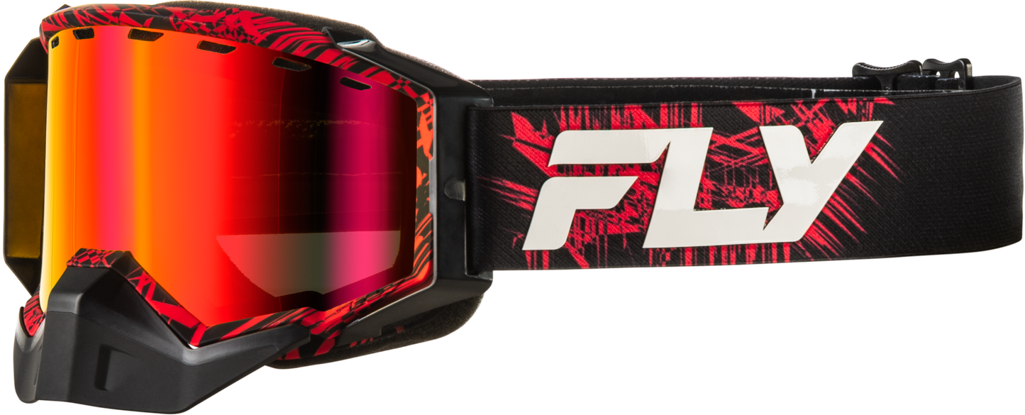 Zone Snow Goggle Pur/tan W/pur Mir/amber Lens