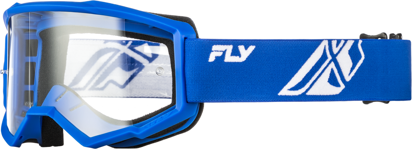Youth Focus Goggle Grey/black W/ Clear Lens