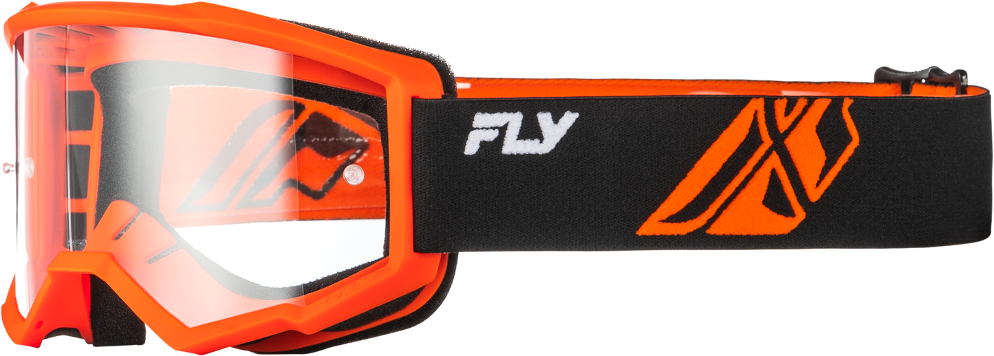 Focus  Goggle  Black/white W/dark Smoke Hydrophoc Lens